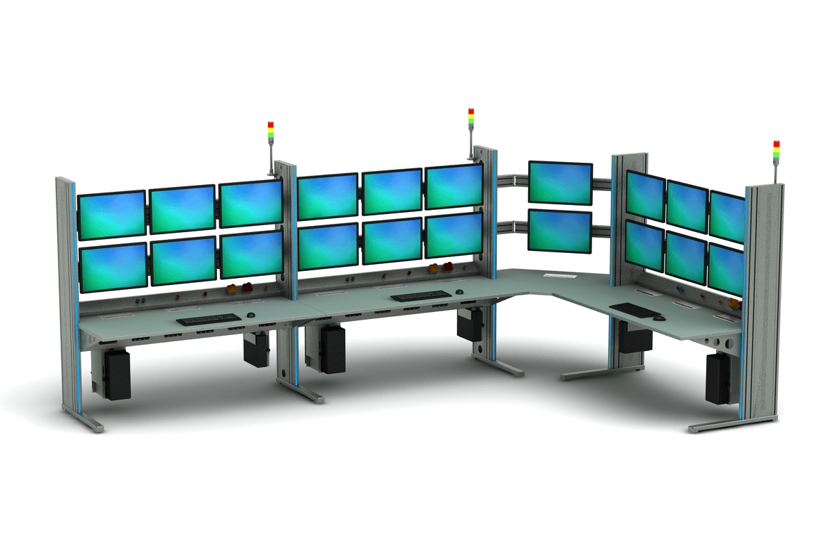 Новая серия диспетчерской мебели для операторных NOX EVO